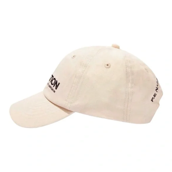 PE Nation Homage Cap in Blush Womens Baseball Cap Light Pink Cream Sports Cap - Picture 5 of 8